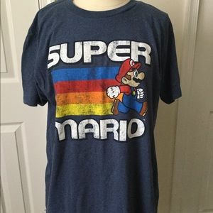 Super Mario Mens Shirt (Large)